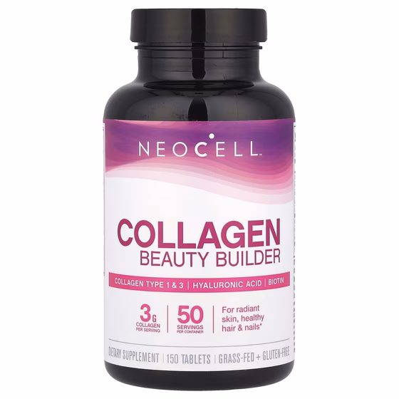 NeoCell, Collagen Beauty Builder, добавка с коллагеном, 150 таблеток, шт