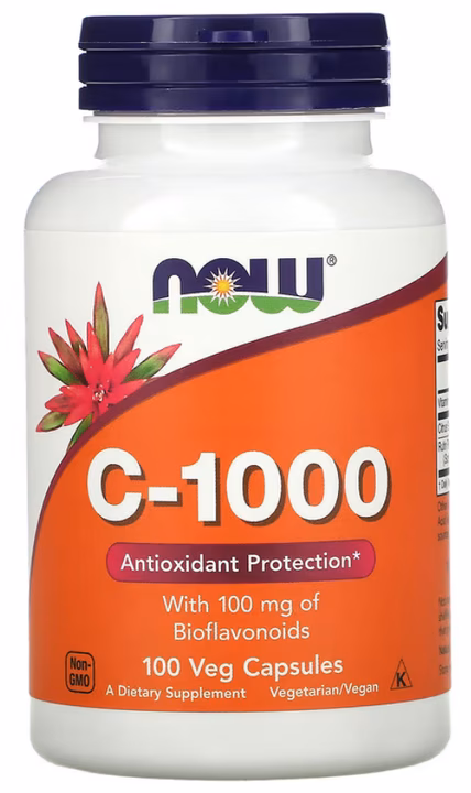 NOW Foods, C-1000, 100 растительных капсул