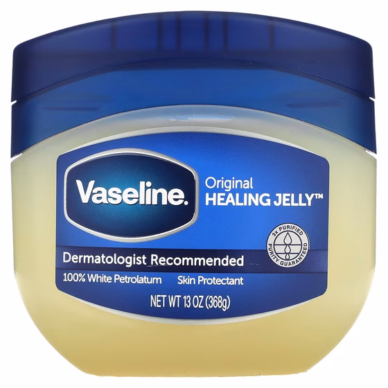 Vaseline, Healing Jelly, Белый вазелин, оригинальный, 368 г