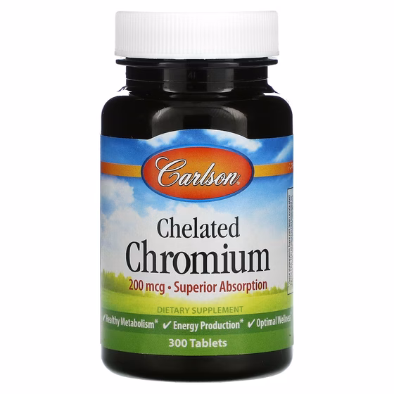 Carlson Labs, Хром Хелат 300 таблеток