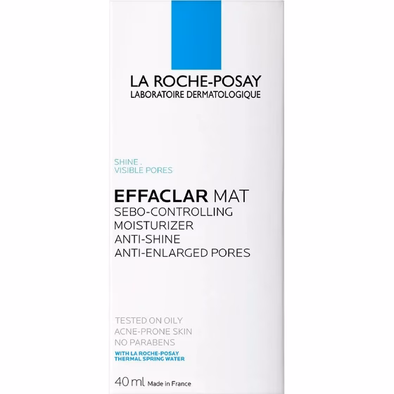 LA ROCHE-POSAY, Effaclar, Эмульсия увлажняющая матирующая, 40 мл