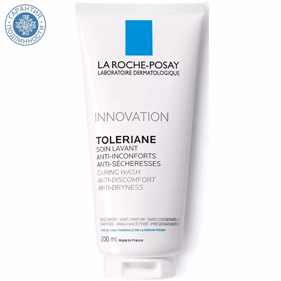 LA ROCHE-POSAY, Toleriane, Очищающий гель-уход для умывания, 200 мл