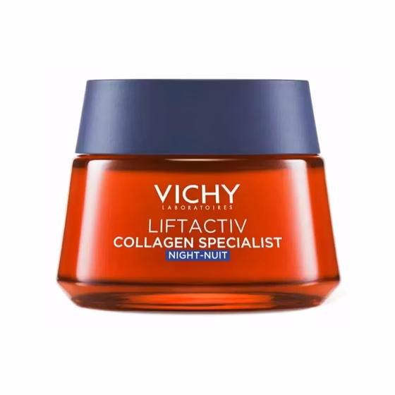 Vichy, Liftactiv, Collagen Specialist, Крем ночной антивозрастной, 50 мл