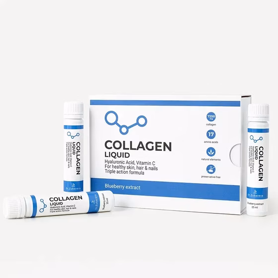 Dr.Zubareva, Коллаген  вкусом черники, 14x25мл