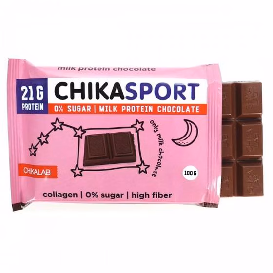 CHIKALAB, Молочный шоколад, 100 гр.