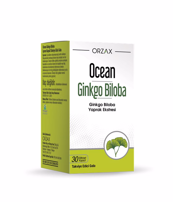Ocean, Гинкго билоба, 30 капсул