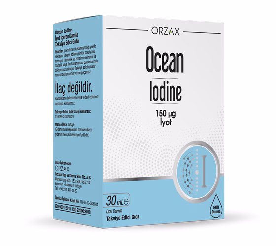 Ocean, Йод, 150 mcg, 30 мл