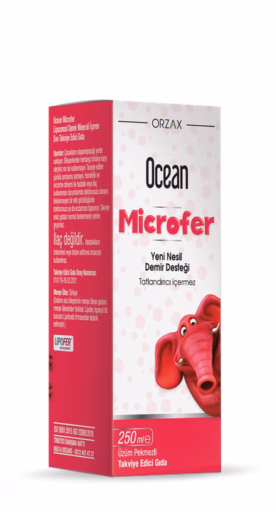 Ocean, Microfer, Железо в форме сиропа, 250 мл