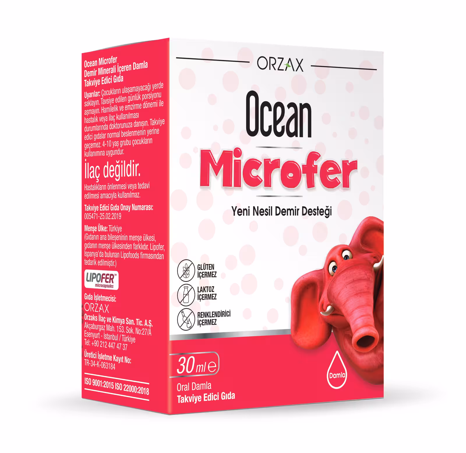 Orzax, Ocean, Микрофер капли, 30 мл