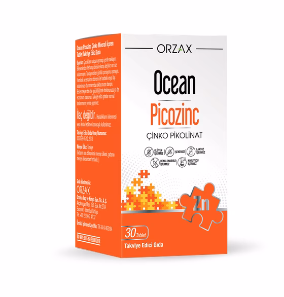 Ocean, Цинк пиколинат, 30 таблеток