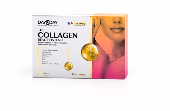 Orzax,  Day2Day, Пептиды коллагена, Ананас, 30 саше