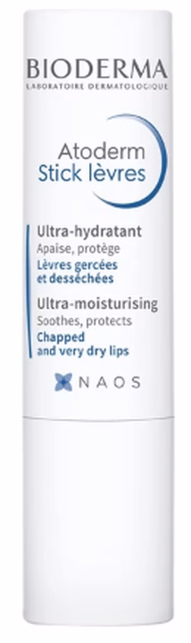 BIODERMA, Atoderm Stick levres, Бальзам для сухих губ, 4 г