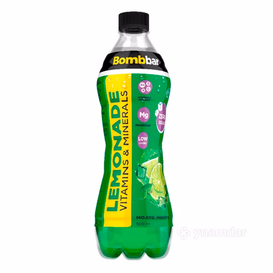 Bombbar, Напиток безалкогольный газированный обогащённый "Лимонад со вкусом Мохито", 500 мл